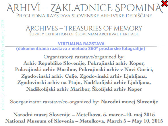 Arhivi - Zakladnice spomina