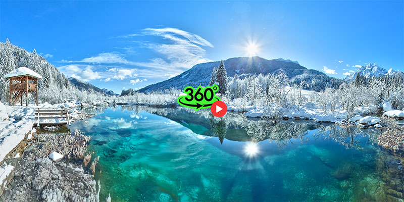 Zelenci zima